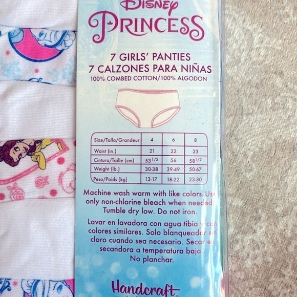 Brand New Set of 3 Packs Girls Underwear Disney Princess My Little Pony Frozen - Picture 7 of 11